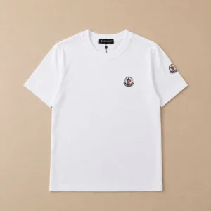 تيشرت رجالي Moncler قطن 100% فاخر – تصميم عصري وأنيق